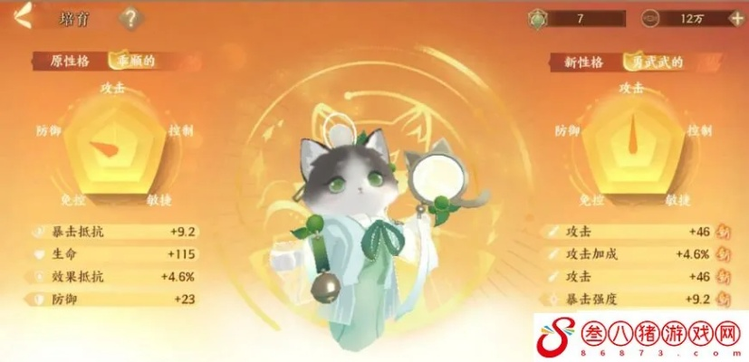 忘川风华录猫灵排行：名士猫灵推荐