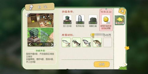 小森生活房屋升级攻略：等级提升秘籍