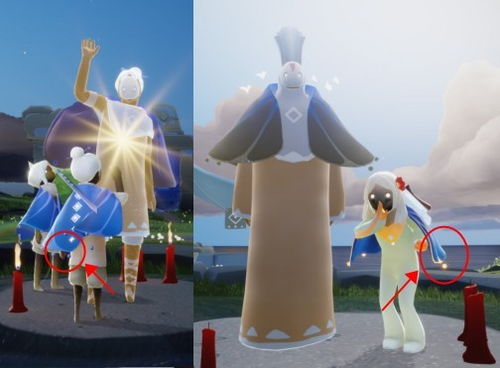 光遇荧蓝斗篷先祖搭配攻略