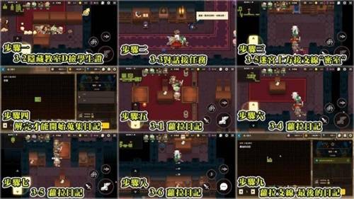 坎公骑冠剑梦魇1-4隐藏宝箱获取攻略 点灯顺序揭秘