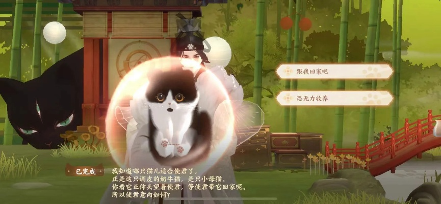 《忘川风华录》奶牛猫问答揭秘