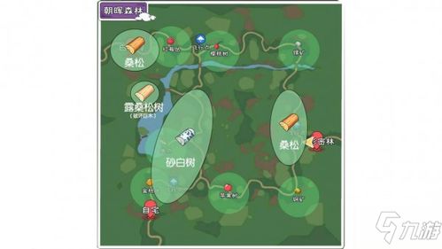 小森生活菠萝分布位置揭秘