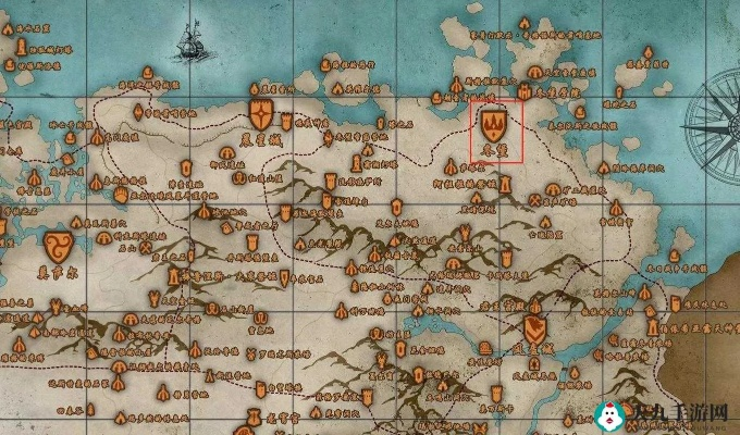 上古卷轴刀锋地图位置查询