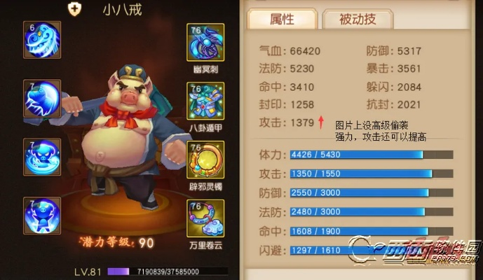 无双萌将猪八戒技能解析