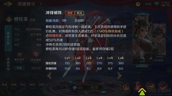 征服霸业穆桂英武将技能解析