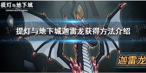 提灯与地下城迦雷龙宠物获取方法