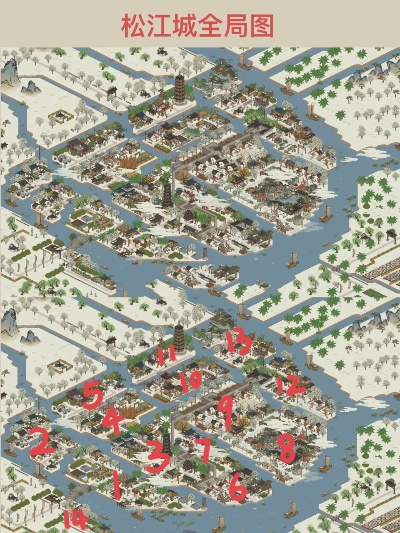 江南百景图松江府布局攻略摆放技巧
