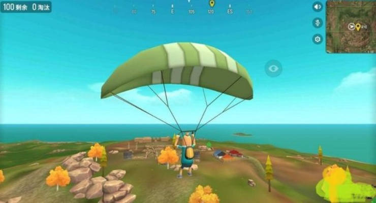 香肠派对跳伞落地技巧，快速降落秘籍