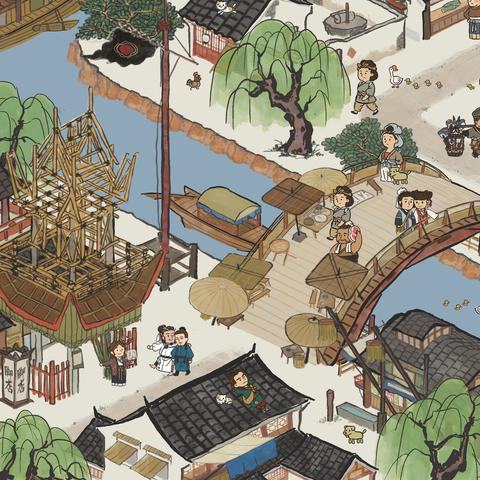 江南百景图风水宝地布局摆放技巧