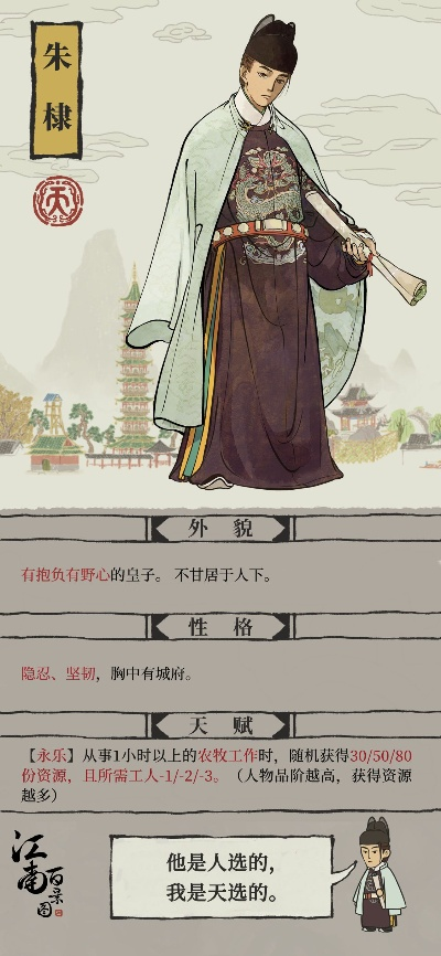 江南百景图朱棣获取攻略