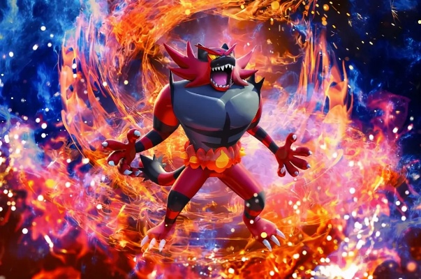 宝可梦卡牌护驾：炽焰咆哮虎，挡下子弹！