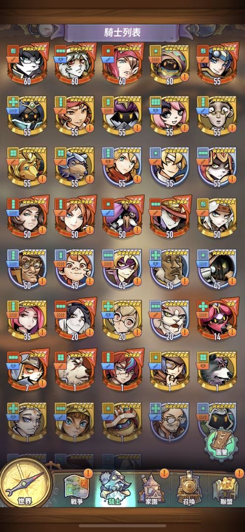 巨像骑士团五福角色揭秘