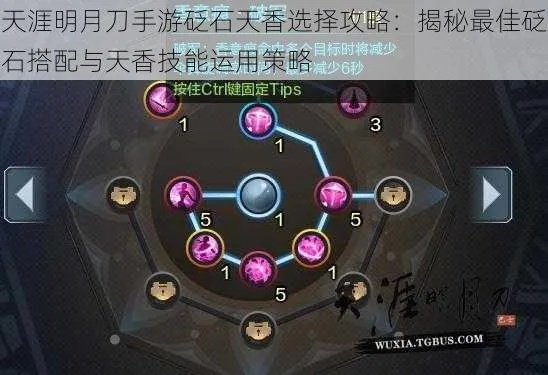 天涯明月刀手游天香砭石推荐