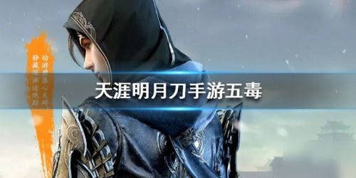 天涯明月刀手游五毒上线时间揭晓