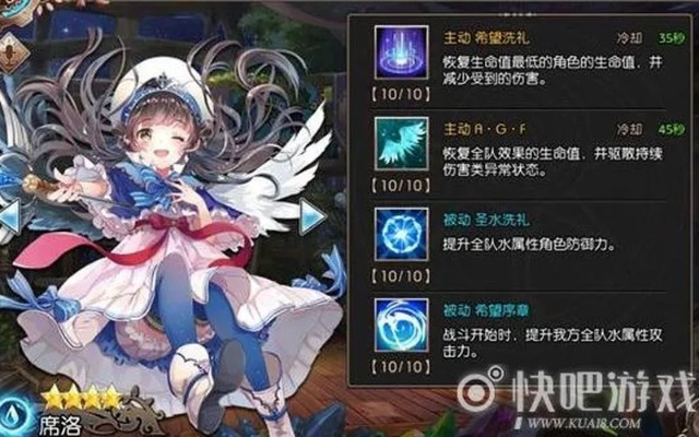 苍蓝断章米蕾妮技能属性解析