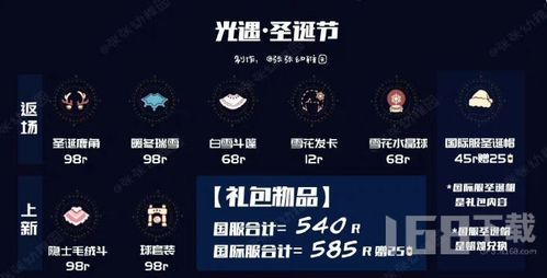 光遇中秋礼包价格一览