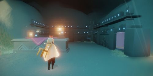 光遇圣岛季地之灵坐标