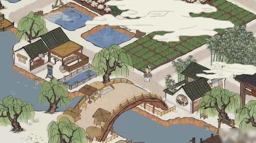 江南百景图桃花村大宝位置