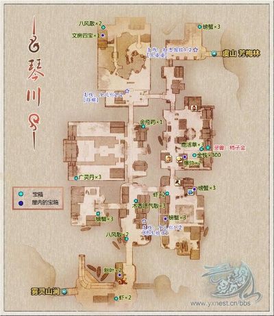 天谕手游萤川拍照圣地盘点，萤川郡景点坐标汇总