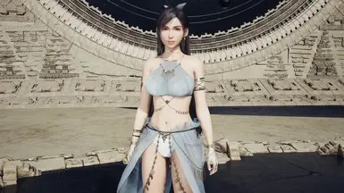 《FF7重生》蒂法希瓦服装MOD，品如同款