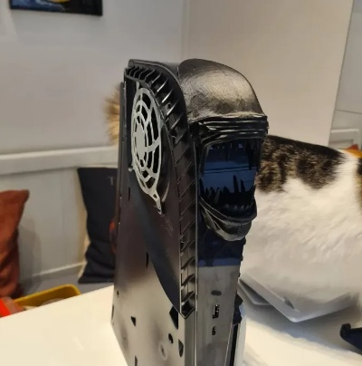 玩家自制木质风格PS5主机：质感超出色 原生态！