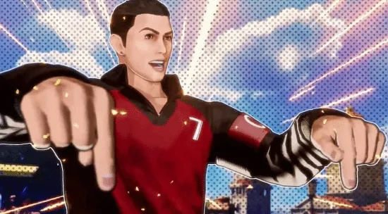 甲亢哥携手C罗，《饿狼传说：群狼之城》游戏互动！