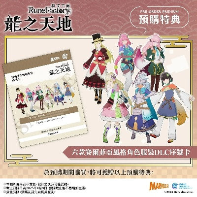 符文工房龙之天地卡带自动识别NS/NS2主机