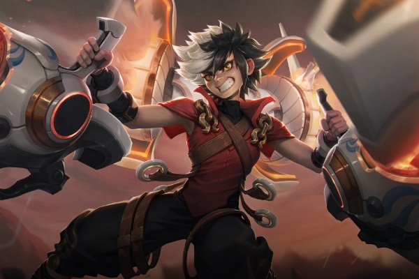 《王者荣耀世界》蒙犽联手挑战红霸霸实机演示