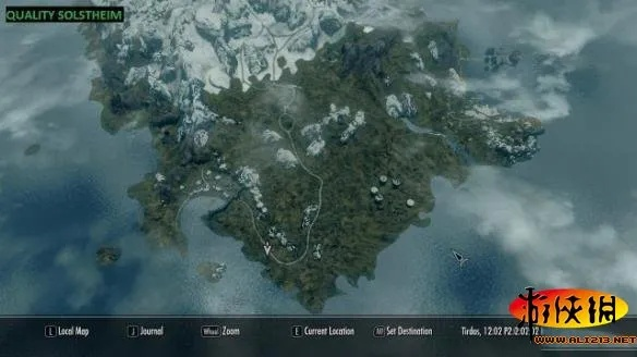 《上古卷轴4：重制版》突破地图边界，揭秘神秘岛屿陆地