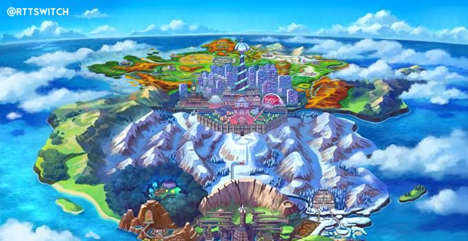 《宝可梦》第十世代地图曝光 新作或以海洋世界为焦点