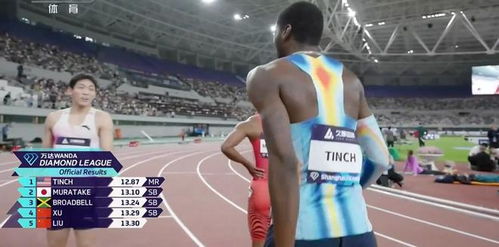 美国选手廷奇110m栏跑出12秒87：打破刘翔赛会纪录