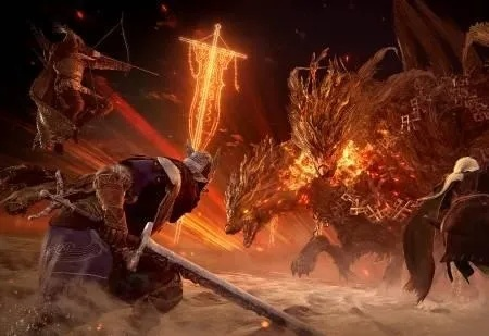 《老头环黑夜君临》新Boss战演示：各种AOE无处可逃