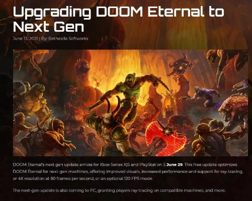 5月XGP游戏阵容：《毁灭战士：黑暗时代》领衔