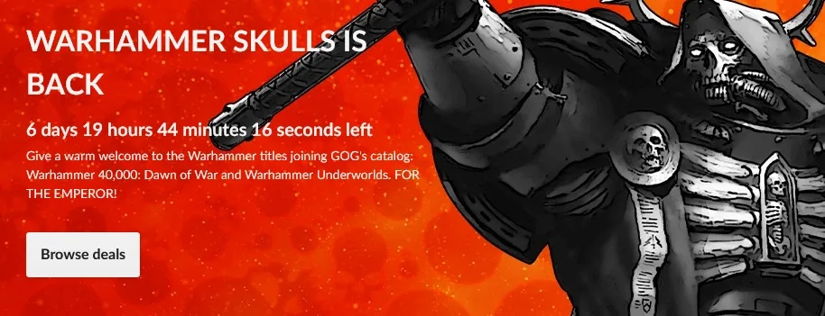 《战锤2025颅骨节预告片震撼发布，一折促销盛宴开启！》