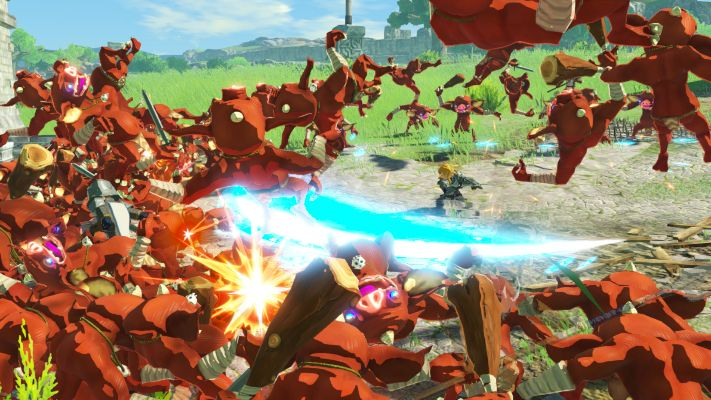 《塞尔达无双》同屏敌人数量超多！NS2高帧率表现