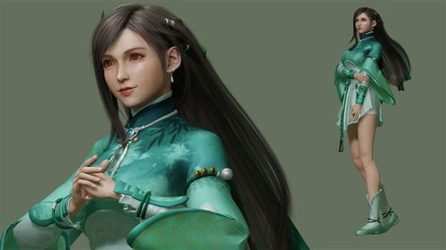 蒂法穿上仙侠装？《FF7重生》新MOD变装仙剑月清疏