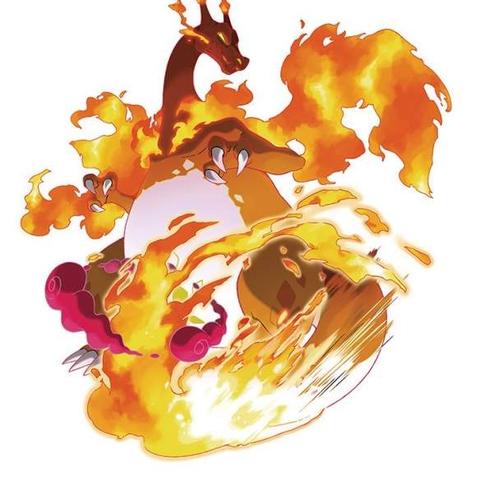 《宝可梦》超级进化官网上线 Mega喷火龙新绘超酷炫