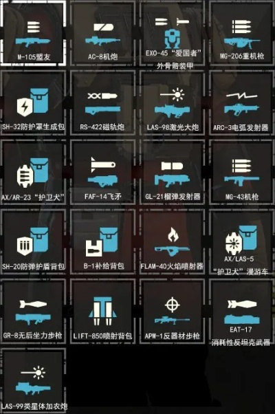 绝地潜兵2武器秘籍：揭秘蓝色战备支援武器攻略！