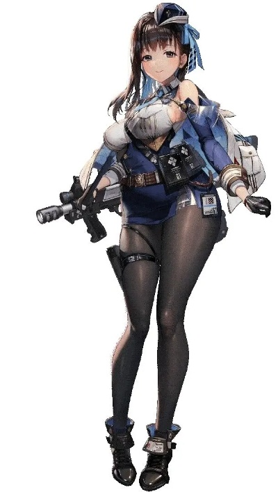 《胜利女神：妮姬》版伊芙百合，射击快感如机关枪！