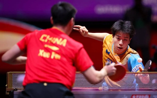 世乒赛首轮爆冷！薛飞2:4惜败篠塚大登，中国选手首轮出局！