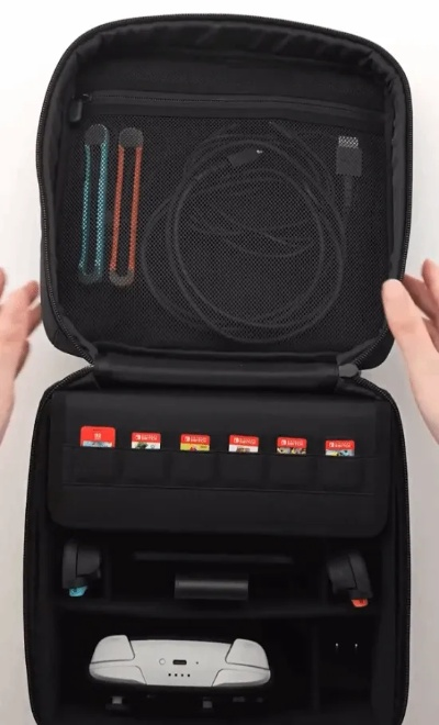 Switch 2底座Pro手柄全包携带，一机多用新体验