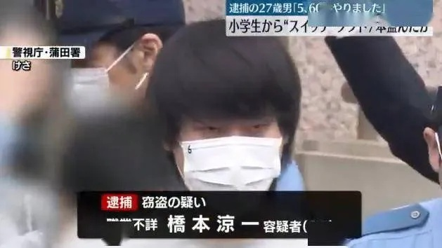 《日本怪盗！小学生Switch卡带成目标，偷盗狂魔被捕》