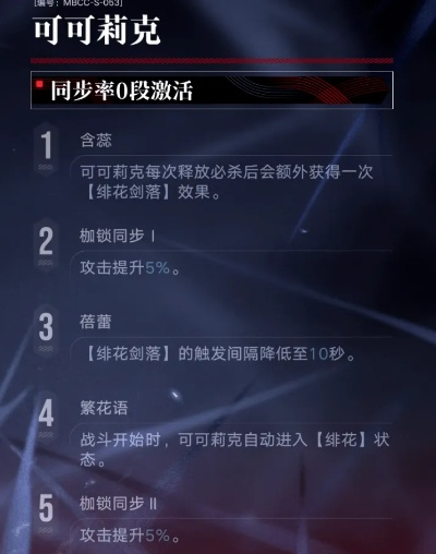 无期迷途可可莉克必备：高效培养攻略大全揭秘