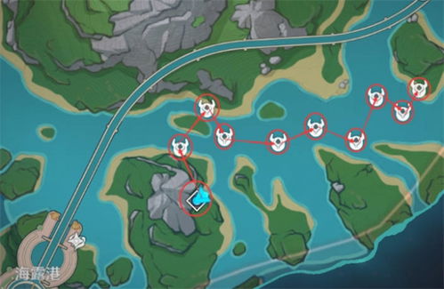《原神》原海异种分布图：高效收集攻略揭秘