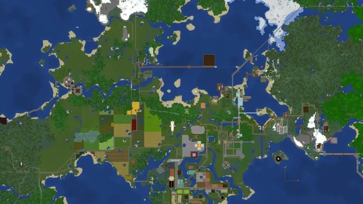 《Minecraft地图放大攻略：轻松放大你的世界》