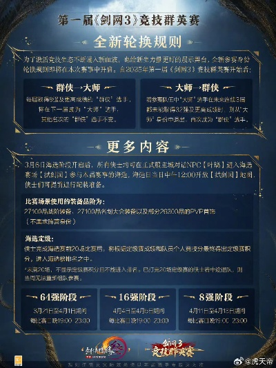 剑网3群英赛丰厚奖励大揭秘！🎮🏆