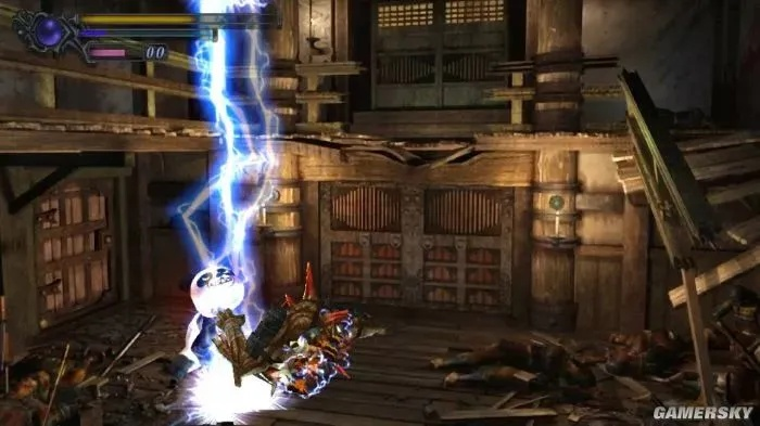 《鬼武者：剑之道》锤类武器震撼演示！一击空气破碎！