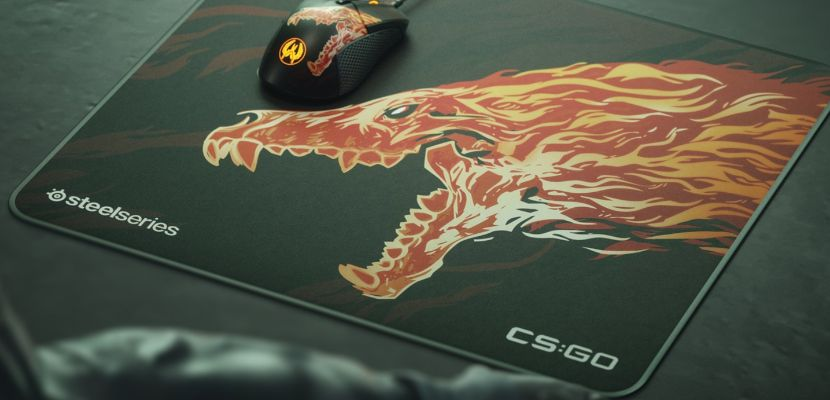 《CS:GO》龙狙联名版赛睿鼠标垫+鼠标，限量发售抢购！