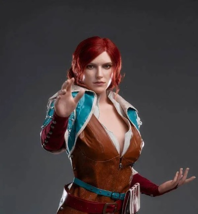 《巫师3》特莉丝雕像惊艳亮相！换装自由，清凉一夏！