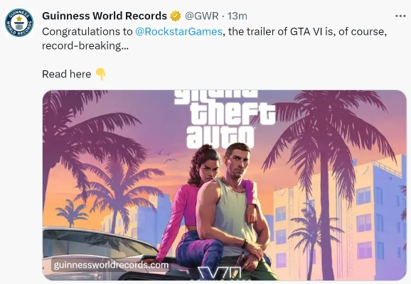 《GTA6》Xbox商店独家上架！明年5月发售，抢先加入愿望单！